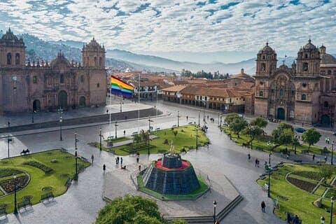 Cusco Market San Pedro and Miradors Walking Tour