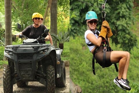 ATV Abenteuer & Zipline Combo Tour in Guanacaste