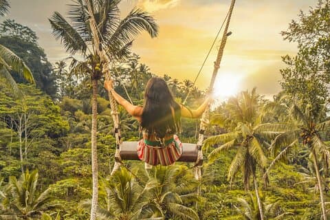 Ubud Fyrhjuling Vatten Forsränning och Djungel Swing All Inclusive
