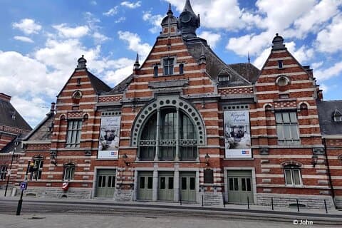 Tog verden Belgien Museum billet og digital byvandring
