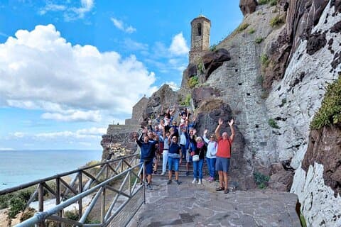 Castelsardo gamla stan tur med aperitif