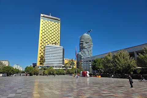 Tirana Walking Tour with Byrek and Raki Tasting Experience