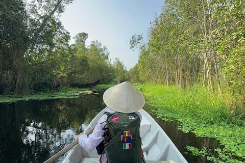 Tour di un giorno dei tunnel di Cu Chi e del villaggio galleggiante Tan Lap