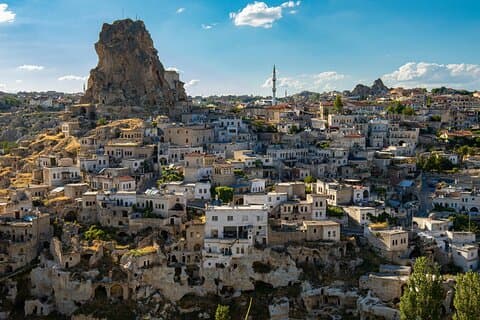 Privat Cappadocia blandet tur halv grøn halv rød med frokost