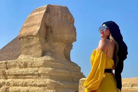 Excursion d'une journée Pyramides de Gizeh Khufu Menkaure Memphis et Saqqara