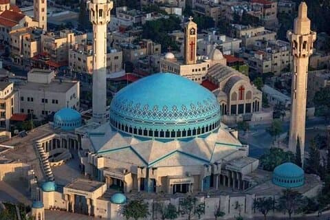 Tour privato di Amman alla Moschea di Re Abdullah e alla Grotta dei Sette Dormienti
