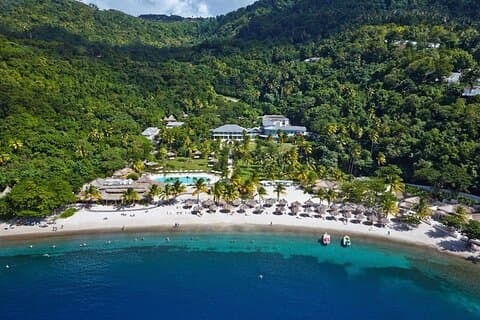 Privé schilderachtige Soufriere Tour Sugar Beach en modderbaden