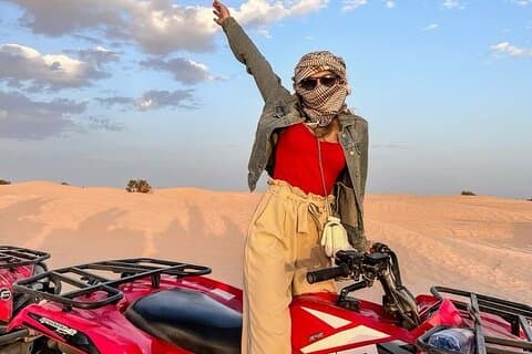 Safari ATV Quad en 2 uur paardrijden met transfer - Hurghada