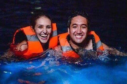 Visite nocturne en bioluminescence au départ de Puerto Escondido