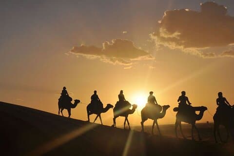 Agafay Golden Hour Escape – Camel Ride & Dinner from Marrakech