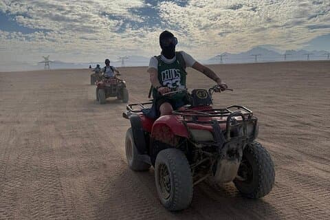 Spannende 3 - Uur ATV Woestijn bij Zonsopgang of Zonsondergang –Sharm El Sheikh