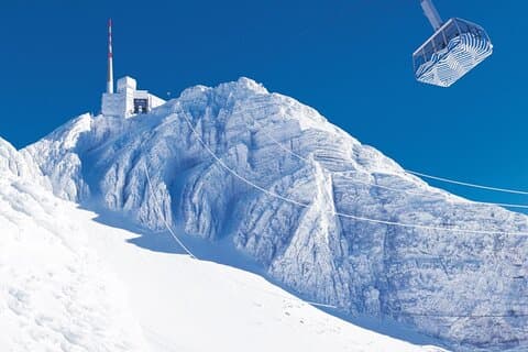 De Zurich : Mont Säntis, vieille ville de Saint-Gall et bibliothèque UNESCO