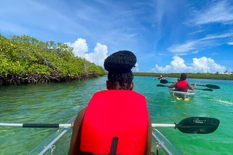 Full Day Clear Kayak Rental Grand Turk