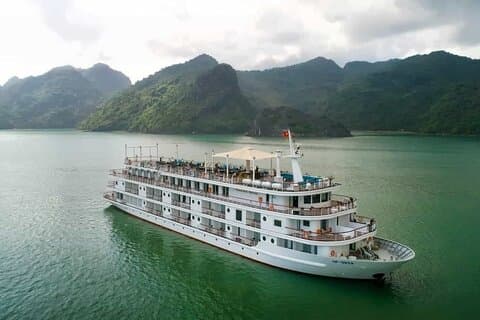 Paradise Elegance Premium Cruise Ha Long Bay 2D1N Balcony