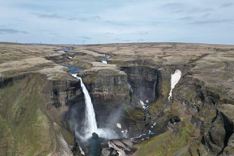 9 cascadas ocultas Super Jeep aventura privada desde Reykjavik