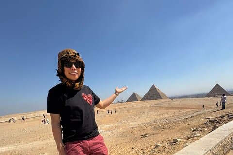 Visite privée des pyramides de Gizeh