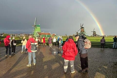 Tour privado de Ámsterdam a Zaanse Schans y Giethoorn