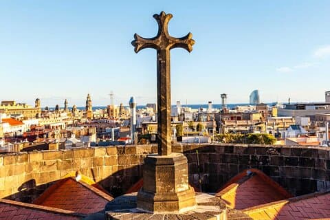 Uitzicht op de skyline & Catalaanse lekkernijen - Privétour
