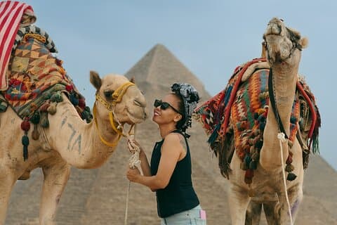 Pyramidene i Giza: ATV, Camel Ride og profesjonell fotosesjon