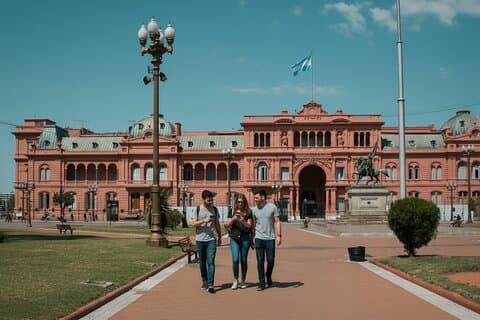 Guia de caminhada de Buenos Aires com guia de áudio