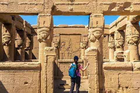 Dagstur till Dendara och Abydos tempel från Luxor.