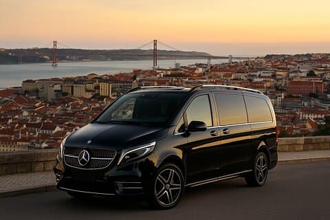 Transfert privé de Lisbonne à Madrid Chauffeur