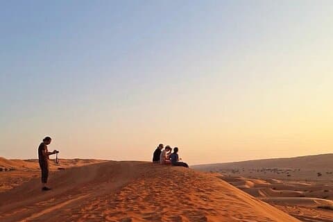 Private tur Wahiba Sand og Wadi Bani Khalid