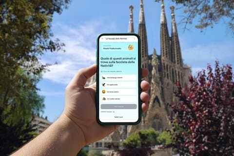 Sagrada Familia extern ljudtur - de 3 ikoniska fasaderna