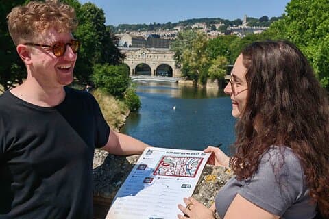 Bath Quest, Knäcka ledtrådar, Följ kartan, Historia Sightseeing Tour
