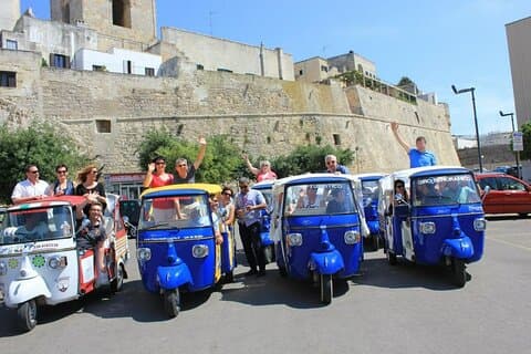 Discover White City Otranto by Tuk Tuk