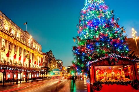 Ganztägige Dublin Weihnachtstour mit Kathedralenbesuch und Markt