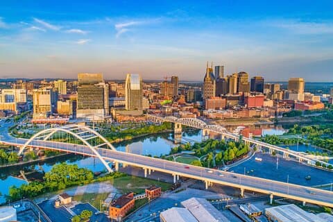 Visite guidée privée à pied du centre-ville de Nashville