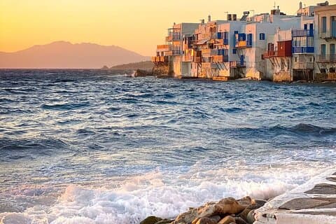 Visite à terre sur mesure de Mykonos pour les croisiéristes