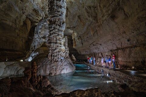 Natural Bridge Caverns Discovery Cavern Tour