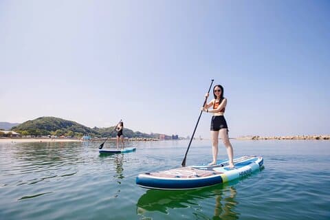 Osaka SUP Experience Near Airport with Shuttle service and Shower