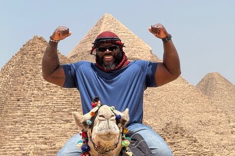 Luksus halvdagstur til Giza Pyramider & Sphinx & Camel ride
