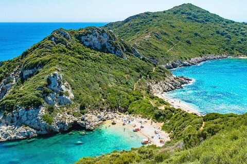 Korfu Private Tour Paleokastritsa und Altstadt Highlights