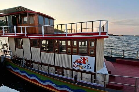 Billet d'entrée croisière au coucher du soleil Pattaya avec de délicieuses entrées