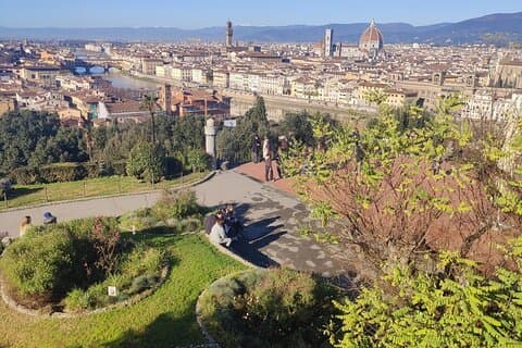Golf Cart Tour of Florence's Scenic Hills and Michelangelo