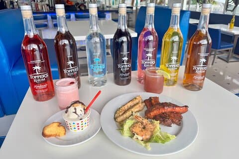 Topper's Rhum Culinary og Tasting Tour Rum Mad og sjov