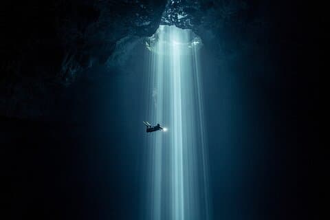 Cenote Scuba Diving Adventure al Pozzo e Dos Ojos