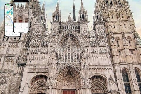 Rouen Cathedral självguidad ljudtur