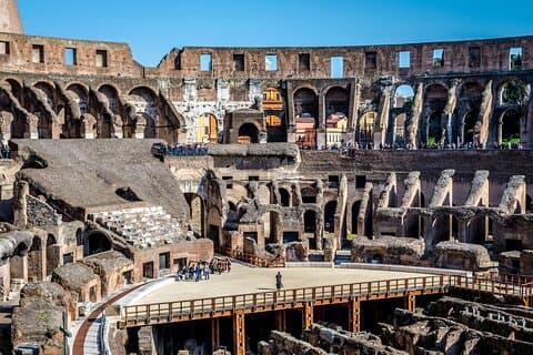 Semi Private Colosseum Arena Esperienza completa con Guida Esperta