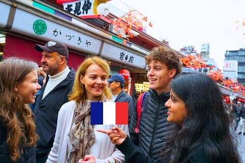 Tokyo Visite à Pied Asakusa & Sensoji (GUIDE FRANÇAIS)