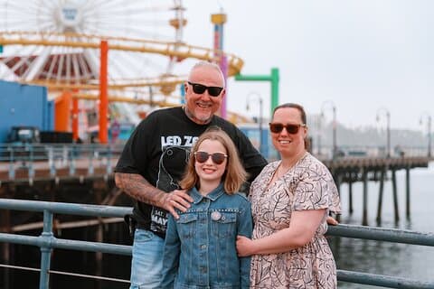 Privat ferie fotoshoot med fotograf i Anaheim