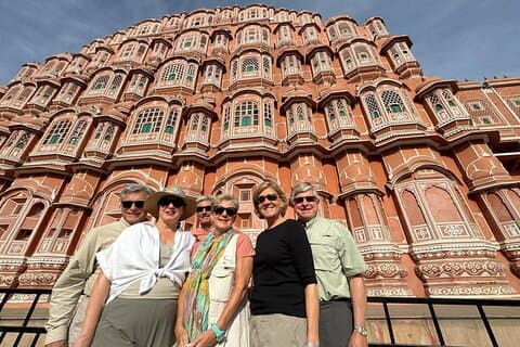 All Inclusive Privat stadsrundtur i Jaipur med 5 stjärnor Lunch & Guide