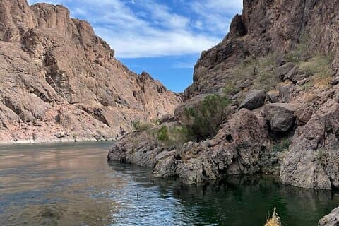 Slot Canyon Hike to Colorado River and Hot Springs