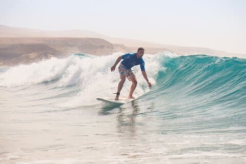 Curso de surf para surfistas avanzados en el sur de Fuerteventura