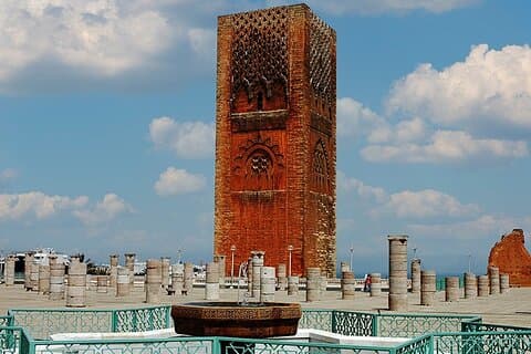 Casablanca to Rabat Day Trip Royal Palace Hassan Tower Oudayas