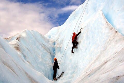 Helicopter Glacier Ice Climbing Tour